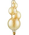 Ampoule filament E27 4W XXL Flex Bubble-5 - 200lm, dimmable, verre doré, 2000K