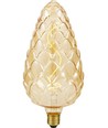 Ampoule filament E27 4W XXL Flex Pine-Cone - 200lm, verre doré, dimmable, 2000K