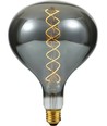 Ampoule LED XXL E27 6W dimmable - R160, 180lm, Verre fumé, 2200K, Filament flexible