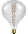 Ampoule LED XXL filament E27 5,5W dimmable - R160, 380lm, 2200K, verre clair