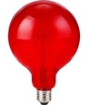 Ampoule LED filament E27 4W dimmable - G125, Flex Globe, Rouge, 60lm