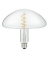 Ampoule filament E27 4W XL Flex Mush - 240lm, dimmable, 2200K, verre clair