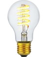 Ampoule LED E27 6W dimmable - DimToWarm, 2200-2700K, A60, Filament Flex, 570lm, verre clair