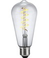 Ampoule LED E27 4W dimmable Rustika - ST64, Filament flexible, 2200K, verre clair