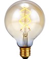 Ampoule LED E27 5W dimmable - G95, Gold, Flex Double Helix, 2000K, 300lm