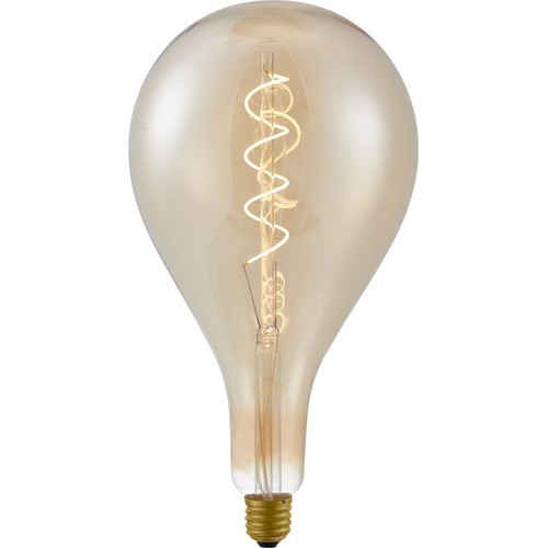 Ampoule LED E27 4W XXL Filament - A157, 2000K, verre doré, dimmable