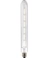 Ampoule LED filament E27 5W dimmable - Colorenta, 31,5cm, 2500K, verre clair, 500lm