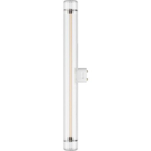 Ampoule LED S14d 2,8W dimmable - T30, 2200K, filament, verre clair, 150lm