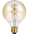 Ampoule LED E27 5W dimmable 3 niveaux - G95, Gold, Filament Flex, 2200K, 460lm