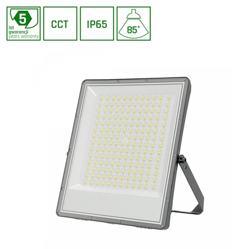 Projecteur LED 150W NOCTIS MAX - IP65, CCT 3-en-1, gris, extérieur