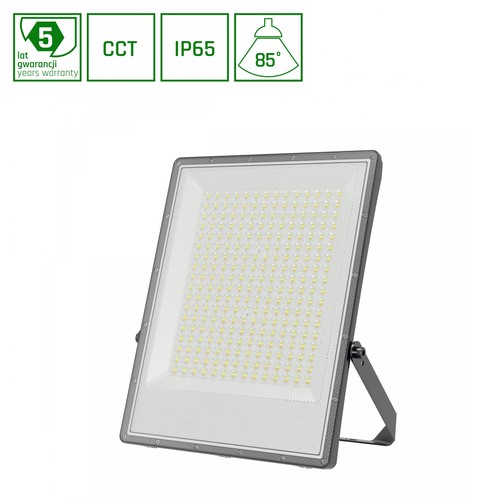 Projecteur LED NOCTIS MAX 200W CCT - IP65, 3 couleurs de lumière, gris, extérieur