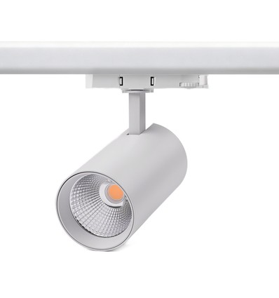 Spot sur rail triphasé 29W RA98 - 110lm/w, blanc
