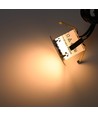 Lot de 10 spots encastrables sol - 0,5W, rond, acier inoxydable, complet avec alimentation