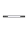 Plafonnier LED LEDlife WLD PLANK 20W/30W/40W - 120cm, CCT, 40°, noir, verre opale