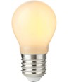 Ampoule LED E27 7W dimmable - G45, verre opale, 806lm, 2700K