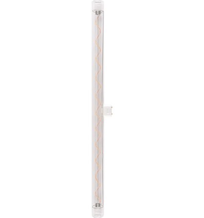 Ampoule LED S14d 4W dimmable - T30, filament spirale, 2200K, verre clair