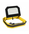 30W projecteur avec pied, enrouleur et crochet - Lampe de travail, câble de 3m, prise Schuko, IP65 extérieur