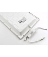 Panneau LED rétroéclairé 60x30, 24W - Bord blanc