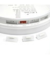 Plafonnier LED CCT 24/18/13W - Ø28cm, Hauteur: 5cm, IP54, bord blanc, source lumineuse incl.