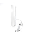 Plafonnier LED CCT 24/18/13W - Ø28cm, Hauteur: 5cm, IP54, bord blanc, source lumineuse incl.