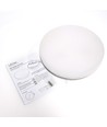Plafonnier LED CCT 24/18/13W - Ø28cm, Hauteur: 5cm, IP54, bord blanc, source lumineuse incl.