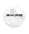 Plafonnier LED CCT 24/18/13W - Ø28cm, Hauteur: 5cm, IP54, bord blanc, source lumineuse incl.