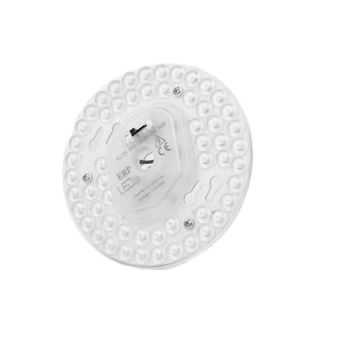 Module LED Ø13 cm / 18W avec lentilles - Flicker free, CCT réglable, remplace G24, tubes circulaires et tubes compacts