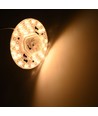 Module LED Ø13 cm / 18W avec lentilles - Flicker free, CCT réglable, remplace G24, tubes circulaires et tubes compacts