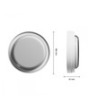 Applique murale LED 10W Pastilo CCT - IP54, IK10, 120lm/W, Ø18cm, 3-en-1 CCT, blanc, extérieur/intérieur