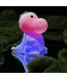 Veilleuse Dinosaure MOCHI en silicone souple - rechargeable, changement de couleur + blanc chaud