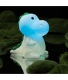 Veilleuse Dinosaure MOCHI en silicone souple - rechargeable, changement de couleur + blanc chaud