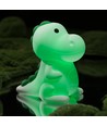 Veilleuse Dinosaure MOCHI en silicone souple - rechargeable, changement de couleur + blanc chaud