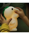 Veilleuse Dinosaure MOCHI en silicone souple - rechargeable, changement de couleur + blanc chaud