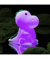 Veilleuse Dinosaure MOCHI en silicone souple - rechargeable, changement de couleur + blanc chaud