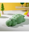 Veilleuse crocodile MOCHI en silicone souple - rechargeable, changement de couleur + blanc chaud