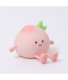 Veilleuse Pêche MOCHI en silicone souple - rechargeable, tactile dimmable