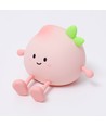 Veilleuse Pêche MOCHI en silicone souple - rechargeable, tactile dimmable