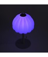 Lampe de table LED RGB rechargeable - Blanc, télécommande incl., IP20 intérieur
