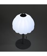 Lampe de table LED RGB rechargeable - Blanc, télécommande incl., IP20 intérieur