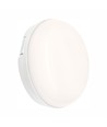 Applique murale LED Technic 8W - IP54, IK10, ronde, blanche, source lumineuse incluse
