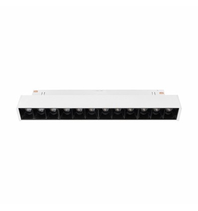 Système d'éclairage 12W 20.4cm SHIFT Smart-Grid S Rail - 35°, CCT, Blanc, Dimmable, Zigbee