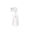 MADARA Scandi GU10 - sans source lumineuse, rail triphasé (3 circuits), 250V, IP20, 80x140x180, blanc