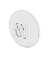 Plafonnier 18W Nymphea Black & White - Ø25cm, IP54, CCT, 130lm/W, bord noir/blanc