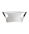 Spot encastrable GU10 Fiale V Basic - Ø8,6cm, blanc, rond, IP20, sans source lumineuse