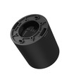 Spot LED en saillie 7W, CCT - 3 couleurs, Ø9cm, noir, UGR19, angle 45°