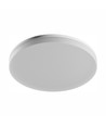 Plafonnier LED CCT 20/30/40W - 3 couleurs, Ø33cm, Hauteur: 5cm, IP44, bord blanc