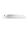 Plafonnier LED CCT 20/30/40W - 3 couleurs, Ø33cm, Hauteur: 5cm, IP44, bord blanc