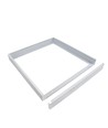 Cadre Algine 600x600 - pour luminaire monté, montage en surface, fixe, blanc