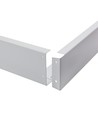 Cadre Algine 600x600 - pour luminaire monté, montage en surface, fixe, blanc