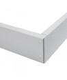 Cadre Algine 600x600 - pour luminaire monté, montage en surface, fixe, blanc